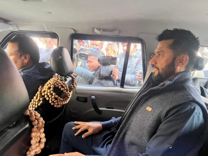 वालेनसंगको वार्ता सकेर निस्किदै रविले भने-परिणामका लागि प्रतीक्षा गर्नुस